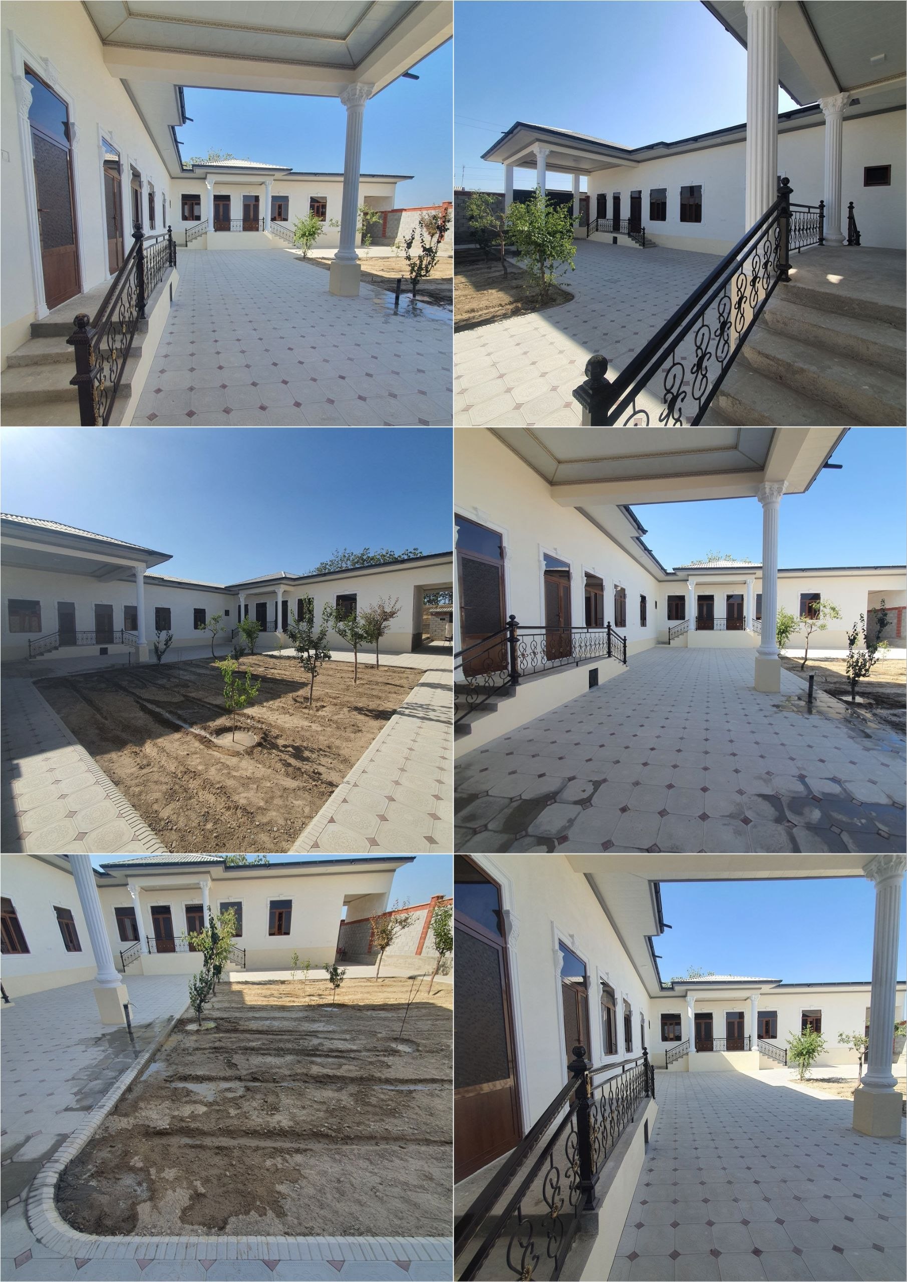 6 sotihli 7 xonali hovli — qulay joylashuv