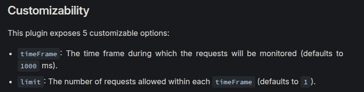 Mana bu rate limiter hech qanaqa parametrsiz 1