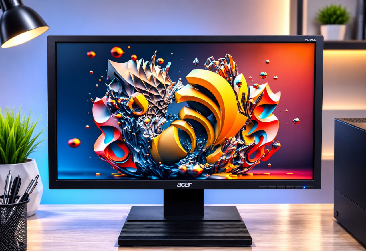 Acer V226HQL 22' LED-monitor — 1080P