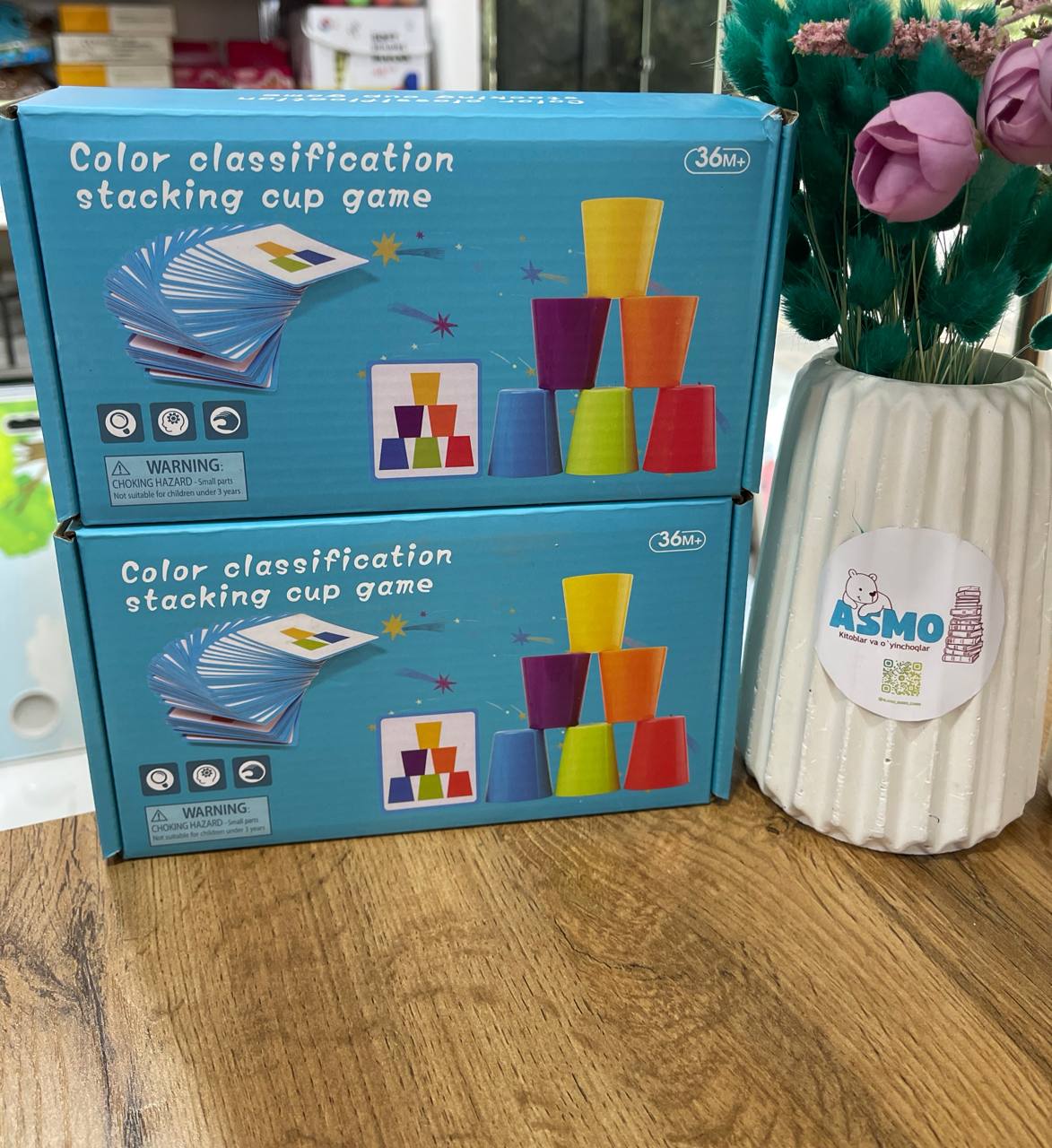 Montessori o'yinchoqlari — 3 tasi 1 da
