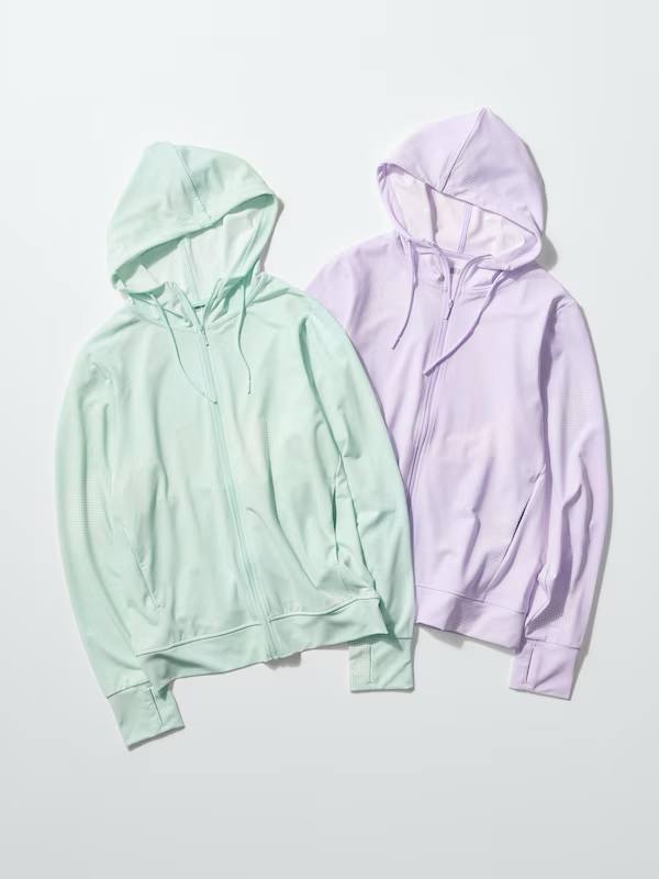 AIRism parka — UV himoyasi bilan