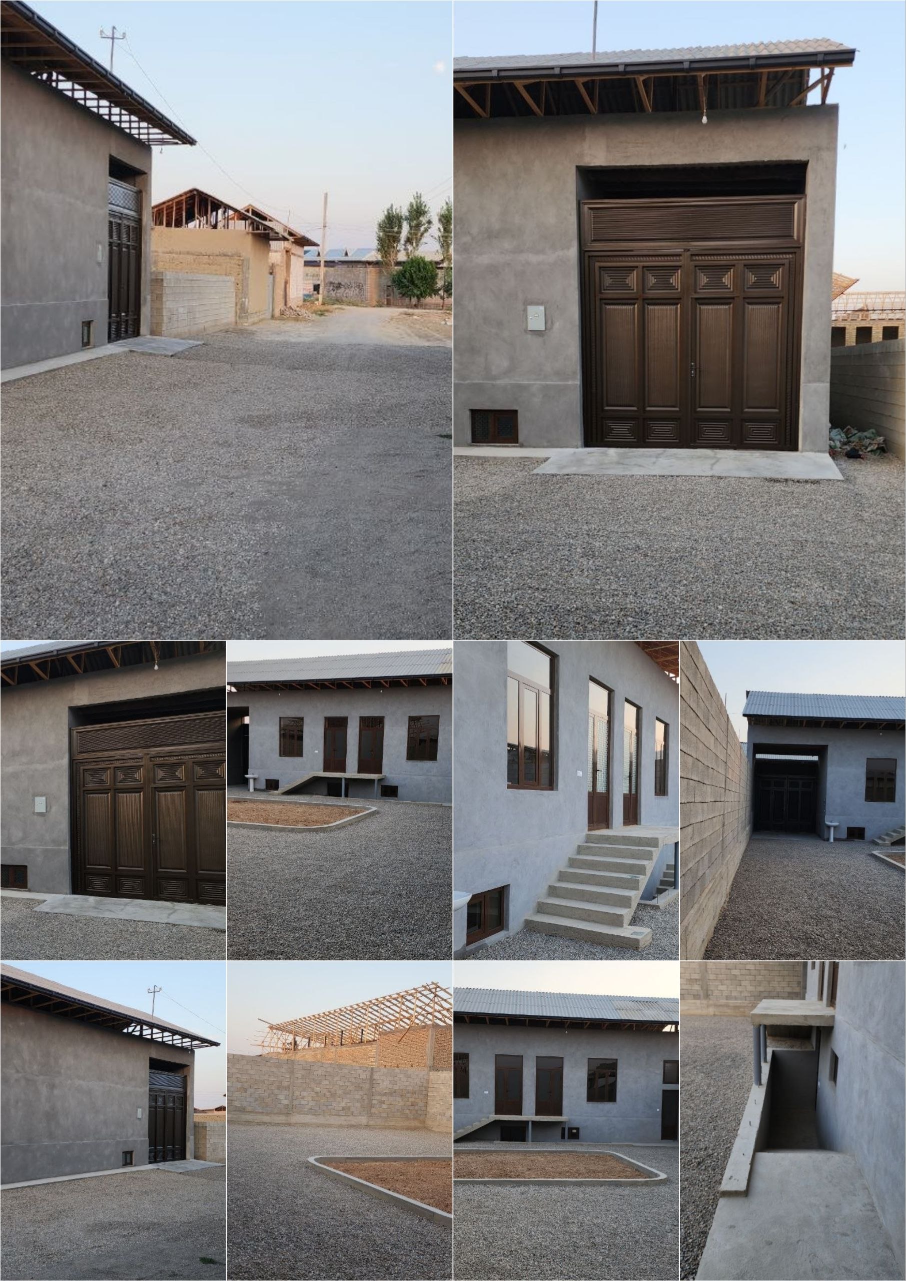 4 sotihli hovli — 2 xona, podval bilan