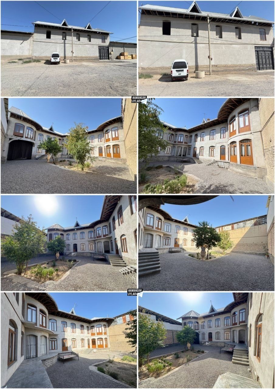 4 sotixli 10 xonali hovli — barcha qulayliklar
