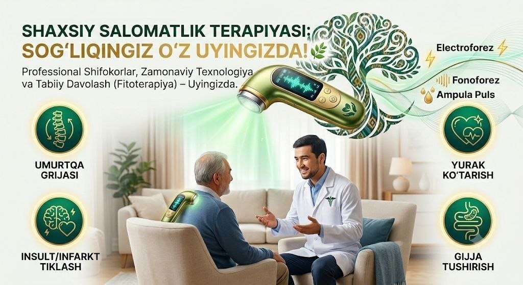 Endi uyingizdan chiqmagan holda yuqori malakali