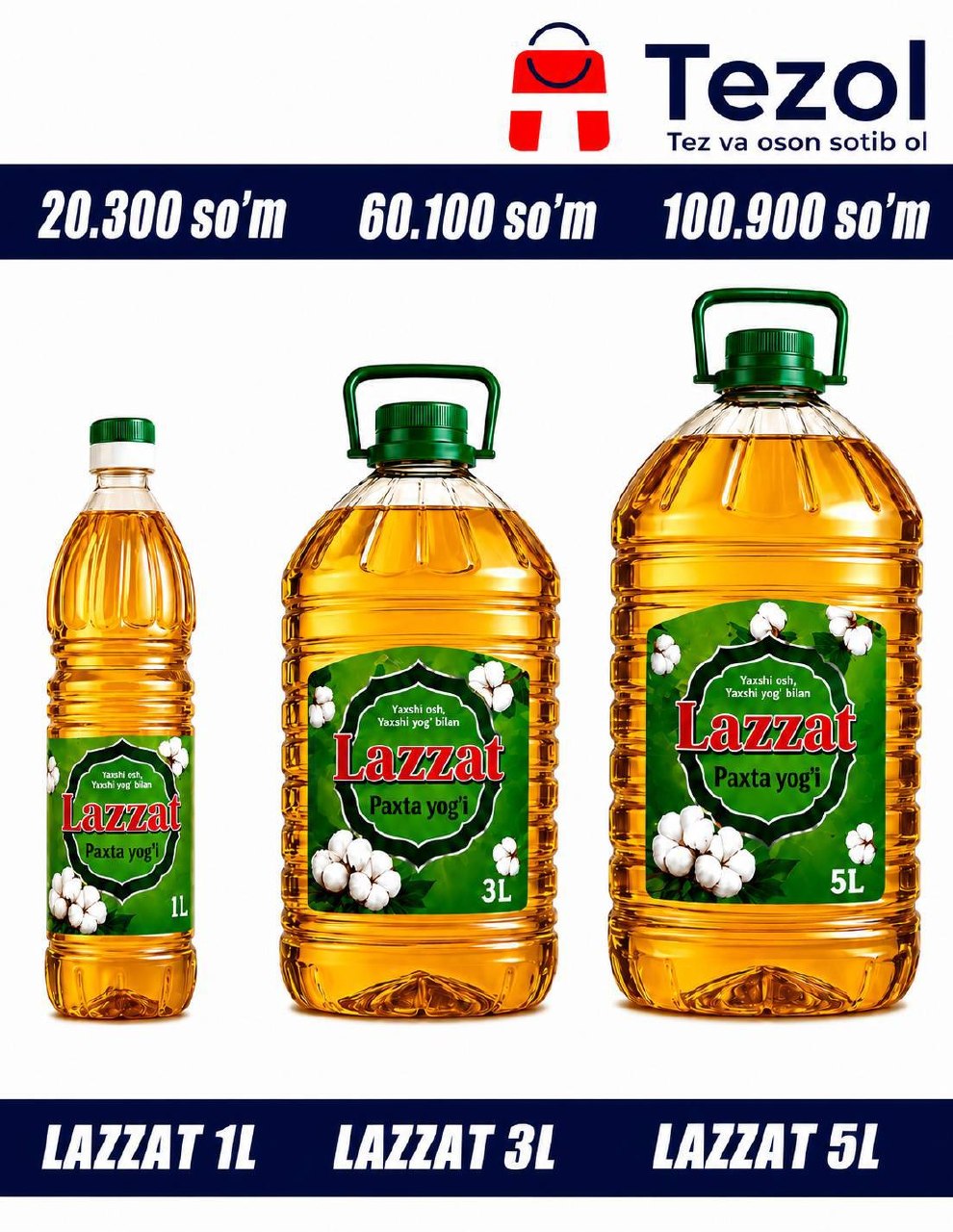 Andijon bo’ylab yetkazib berish xizmati mavjud