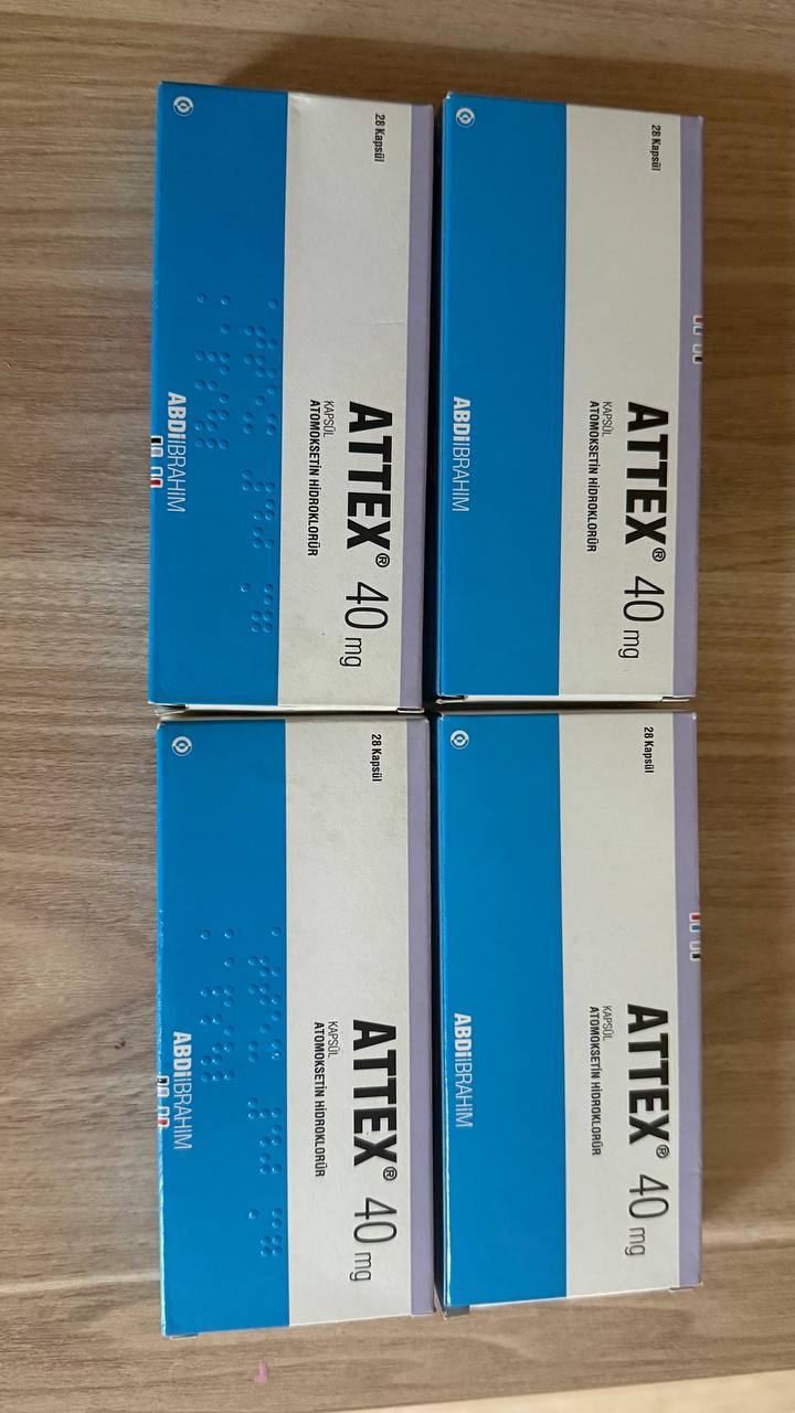 4 коробки препарат Аттекс новые Препарат от СДВГ