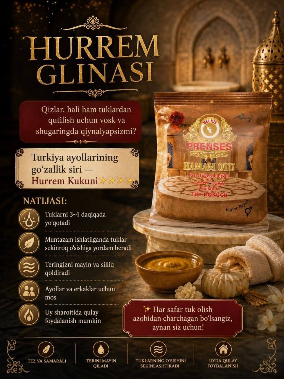 Hurrem Kukuni — tuklarni yo'qotish uchun