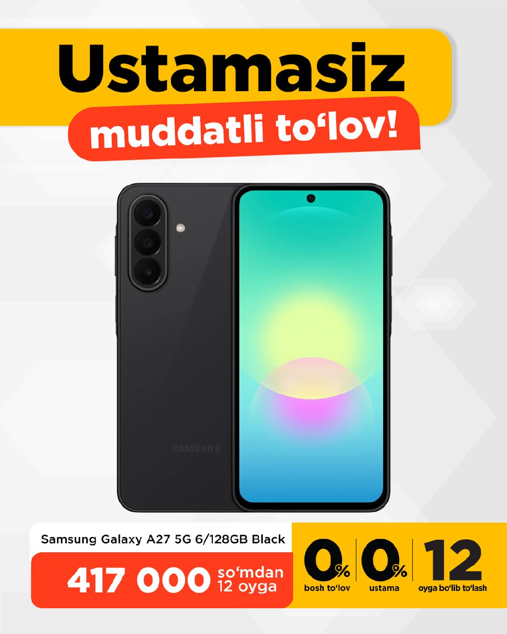 25–27-iyul kunlari sifatli va rasmiy kafolatga ega