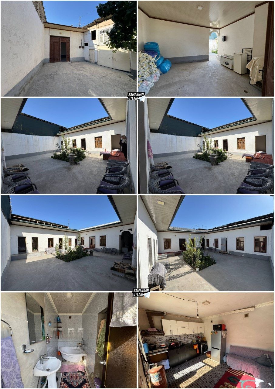 3 sotixli hovli — 7 xona, tayyor to'y uchun