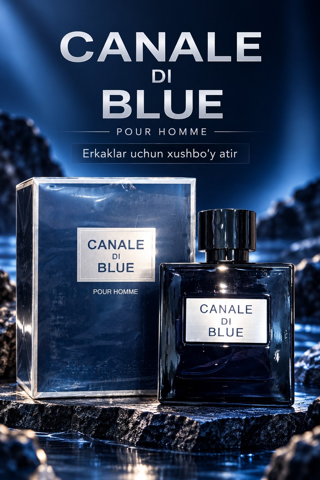 CANALE DI BLUE POUR HOMME — nafis atir