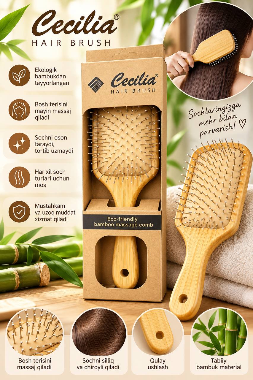 Cecilia Bamboo Massaj Soch Taroq