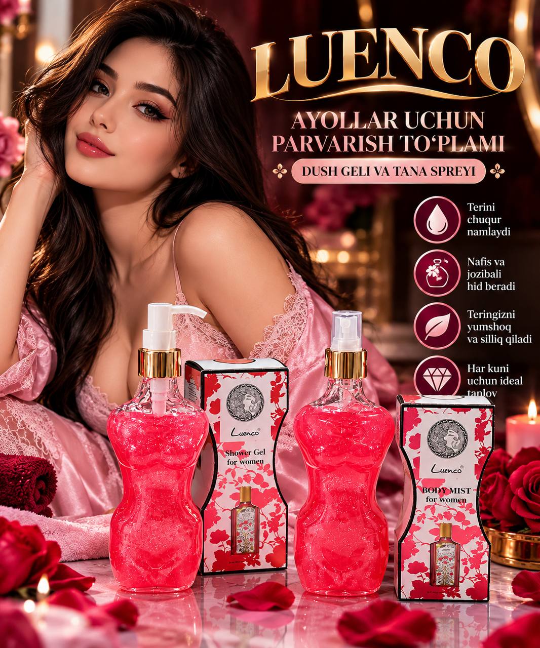 LUENCO — nafislik va yoqimli hid bir joyda