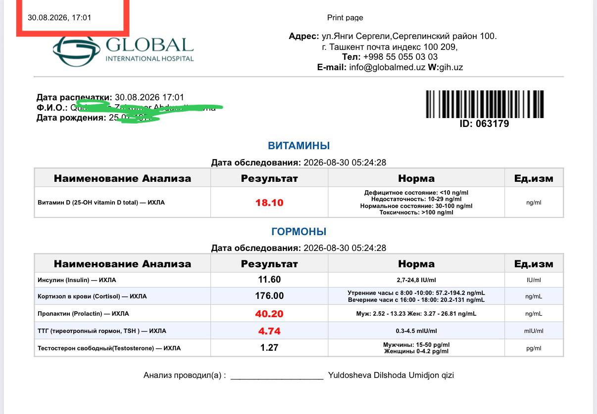 Umumiy T3 1 32 dan 2 15 gacha o‘zgargan Oxirgi natija