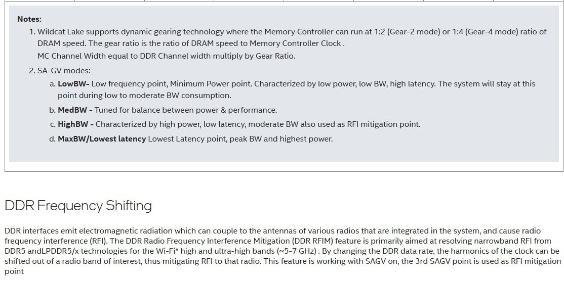 Свежие чипы Intel снижают частоту ОЗУ из-за Wi-Fi