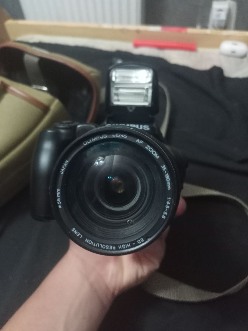 OLYMPUS IS-3000 fotoapparat — sumkasi bilan
