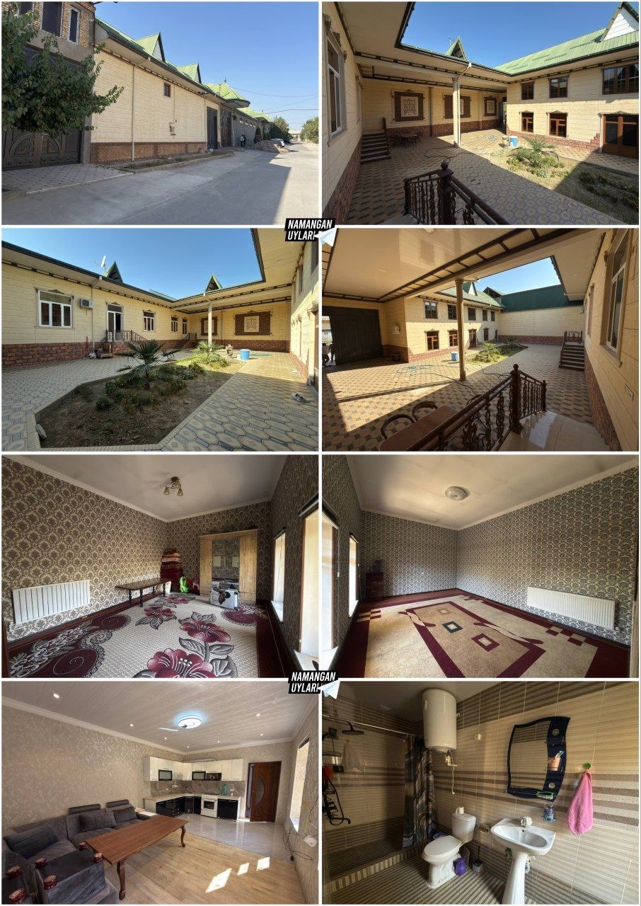 4 xonali hovli — barcha qulayliklar bilan