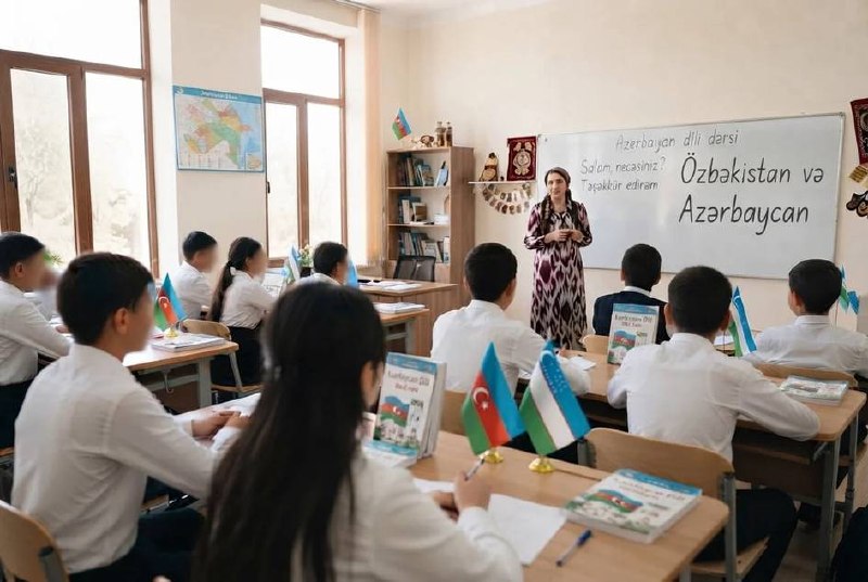 Ўзбекистонда озарбайжон тили бепул ўргатилади