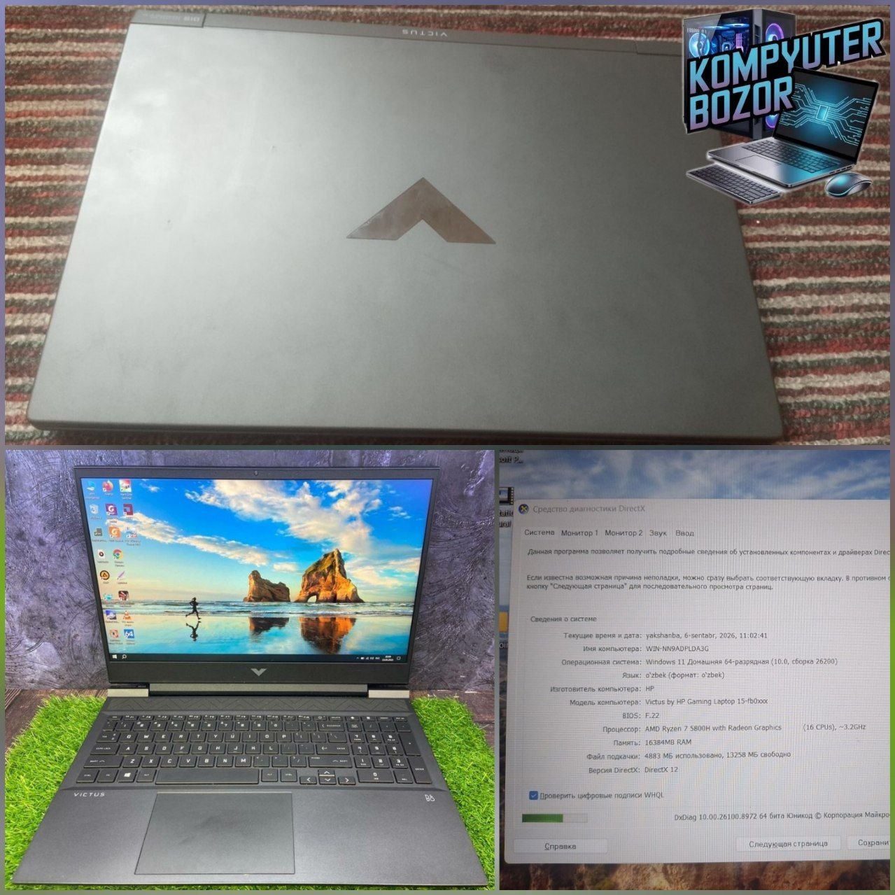 Victus 15 Gaming Laptop