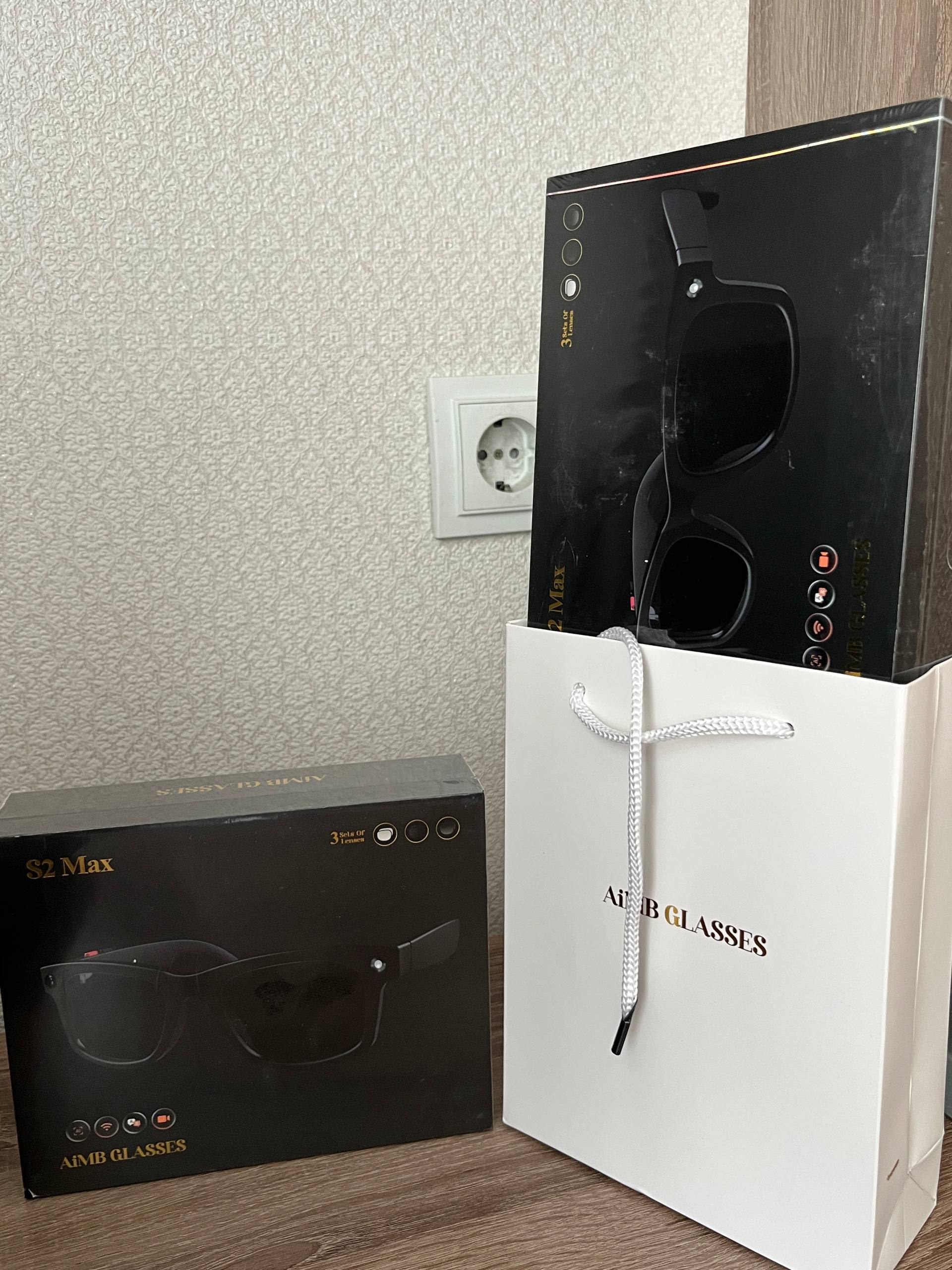 Умные Очки с Камерой Aimb S2 MAX