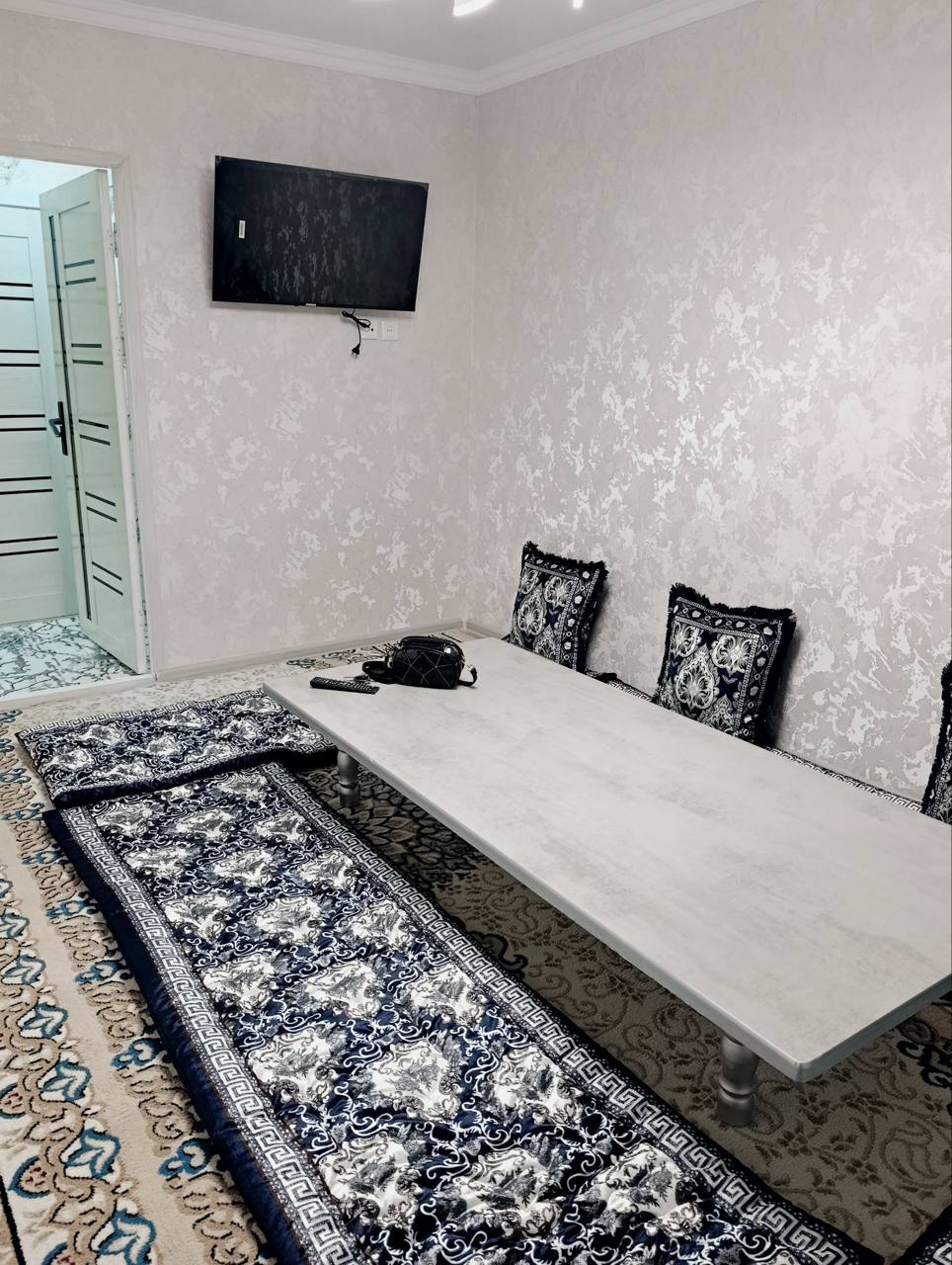 2 xonali keng kvartira — 1-qavat, barcha jihozlar bilan