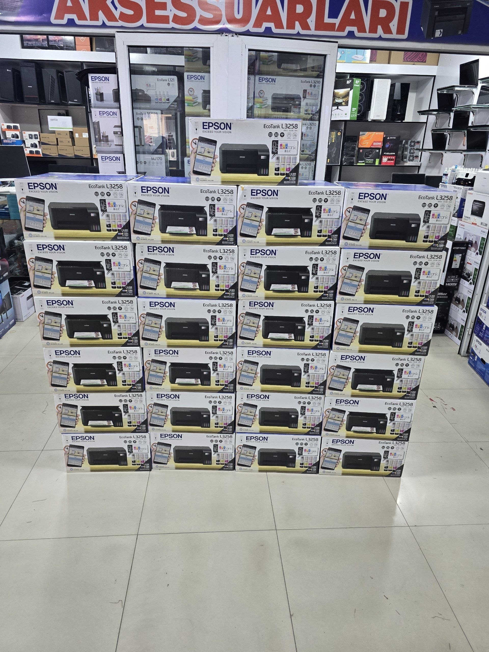 EPSON PRINTER 3V1 YANGI WIFE