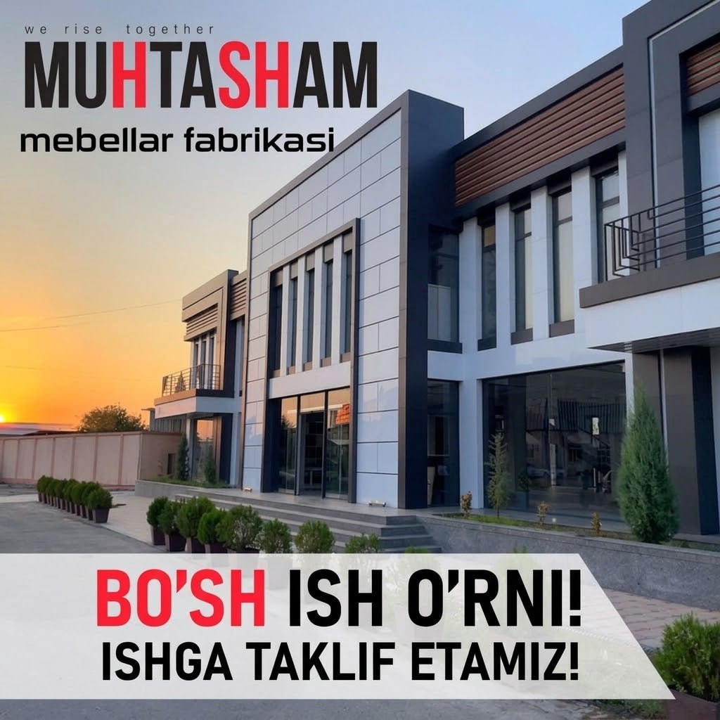 MUHTASHAM DOORS Mebel va Eshik fabrikasiga suhbat