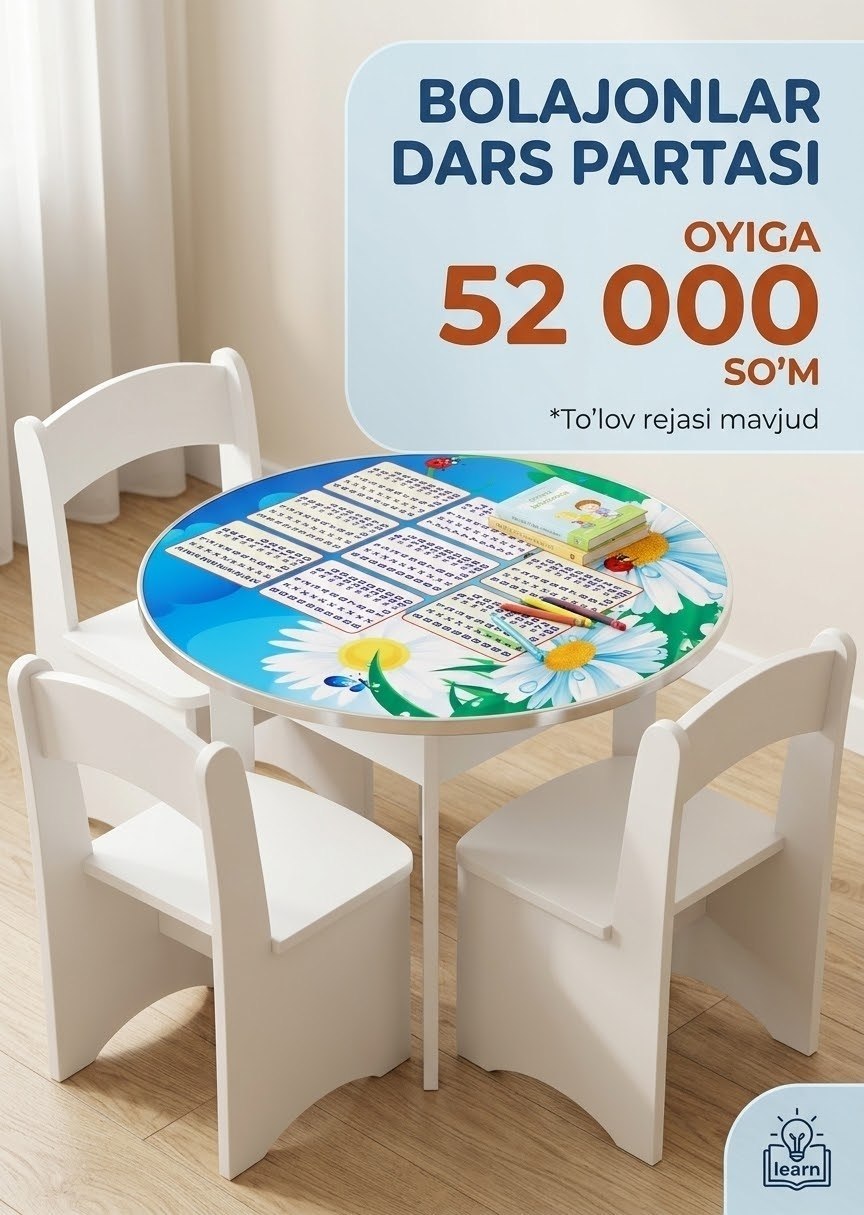 O'suvchi mexanizm Bo'yiga qarab balandligini moslash