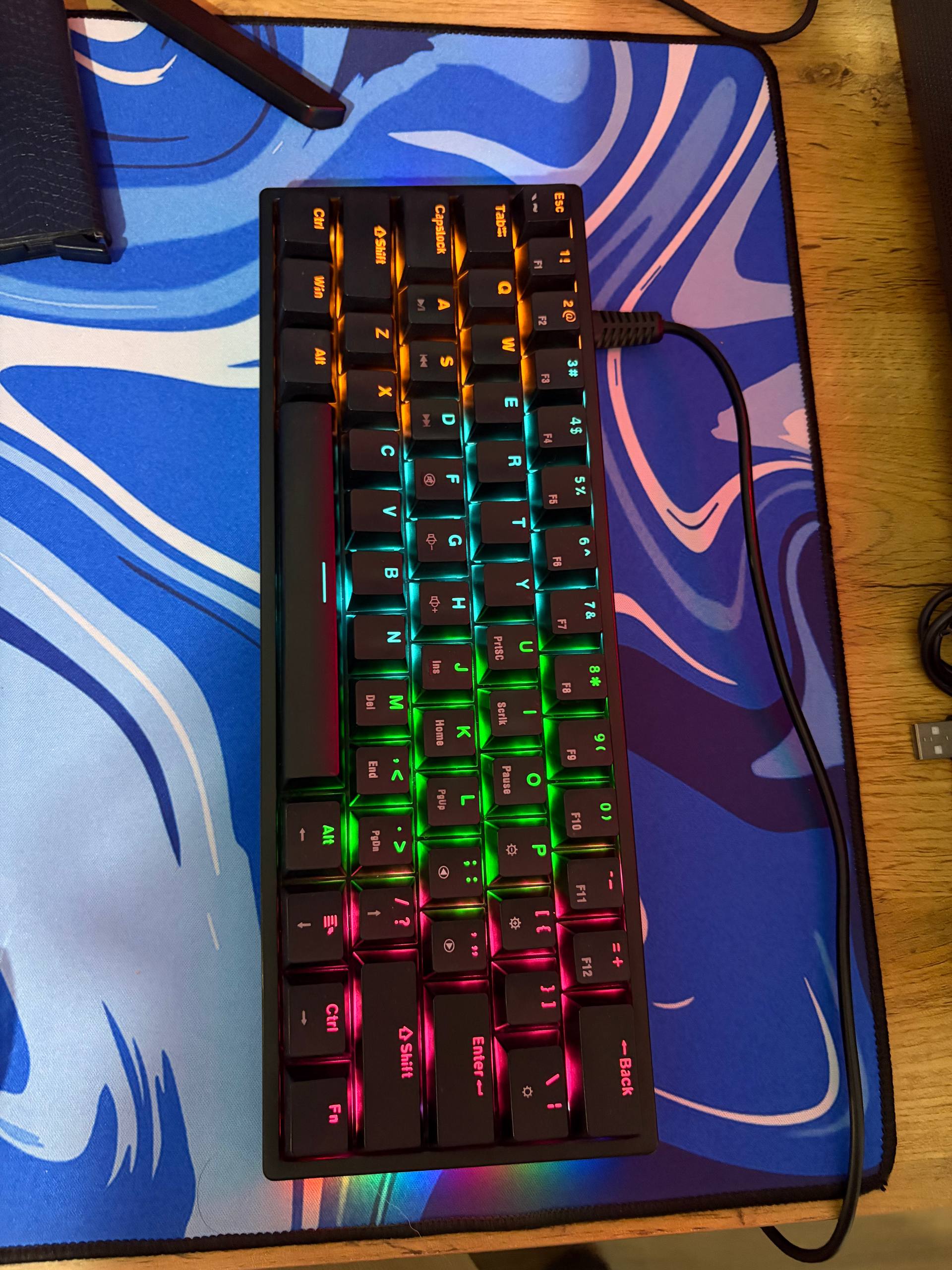 ⌨ 60% GAMING KLAVIATURA