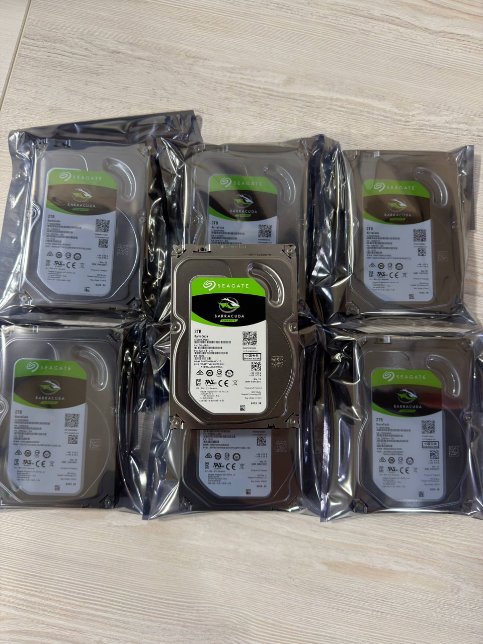 Seagate Barracuda 2TB — 0-soat holat