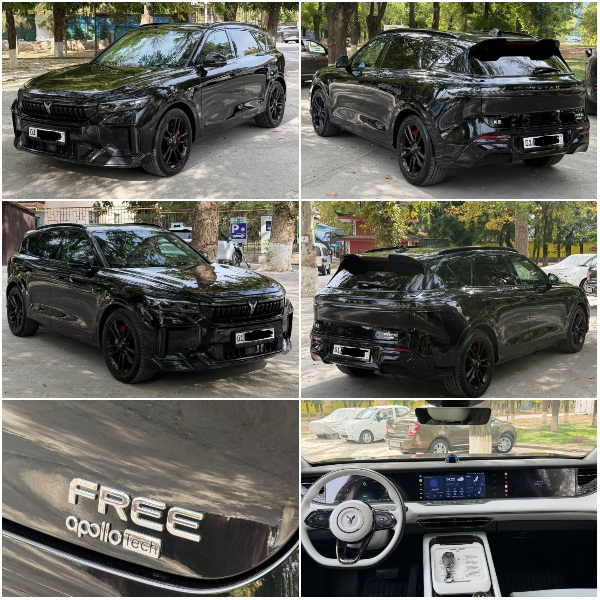 Voyah Free 318 Apollo Tech сотилади