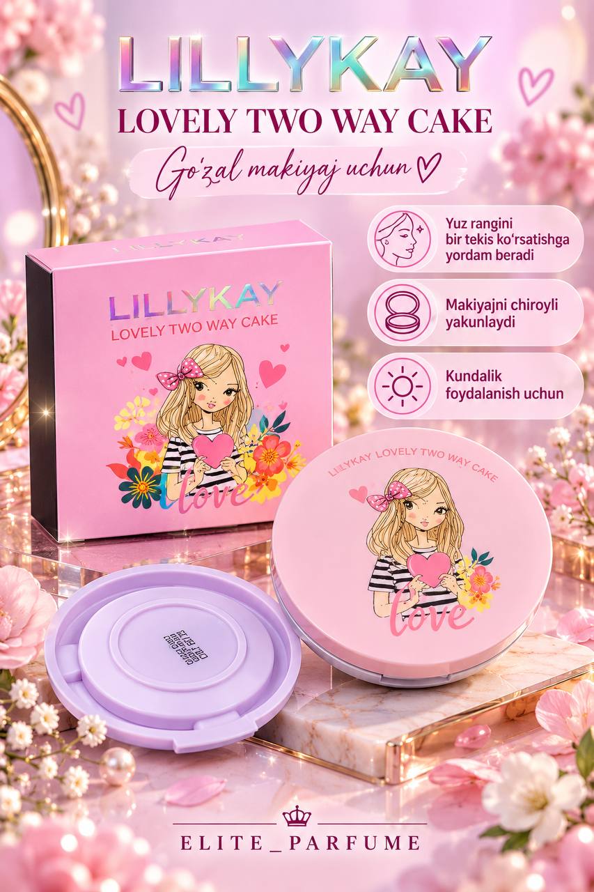 LILLYKAY LOVELY TWO WAY CAKE