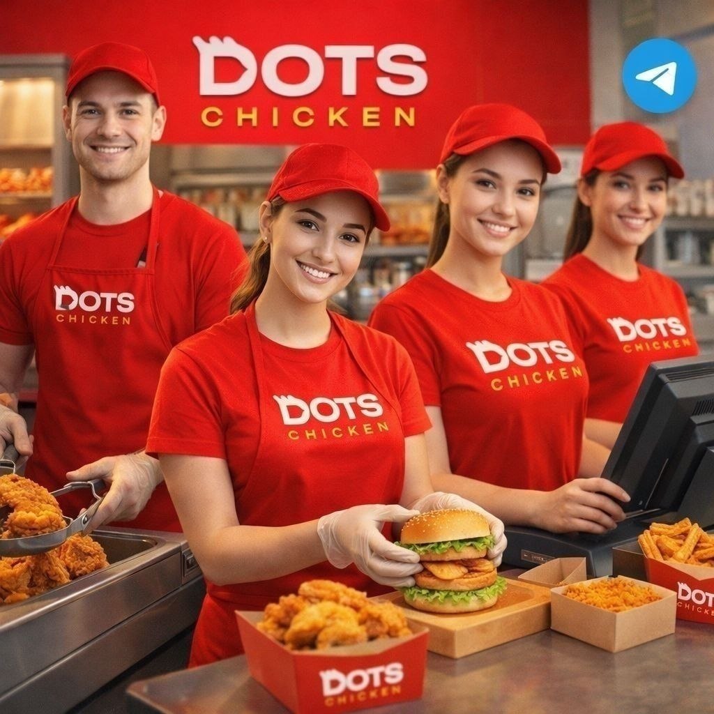 "Dots Chicken" fast foodlar yangi avlod tarmogʼi