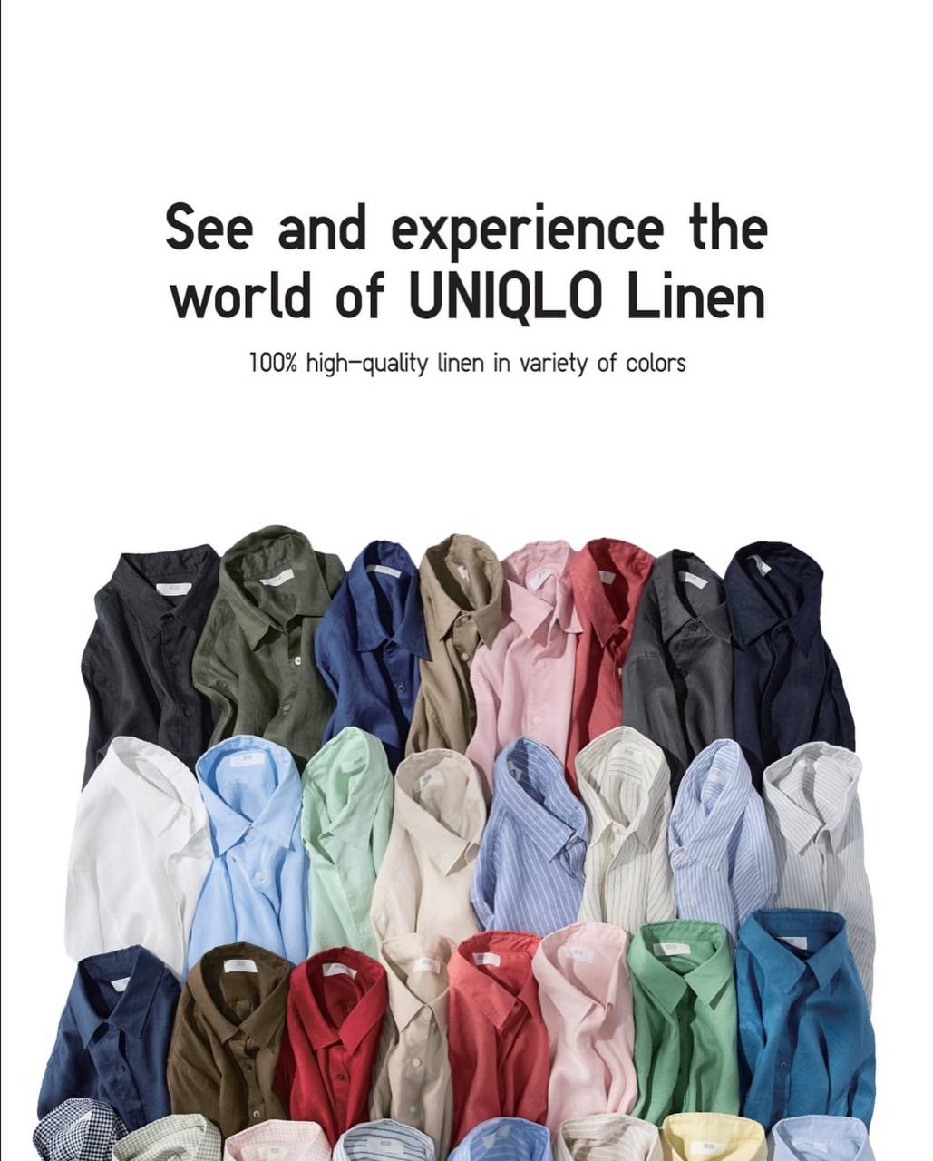 Masterpiece Linen от Uniqlo