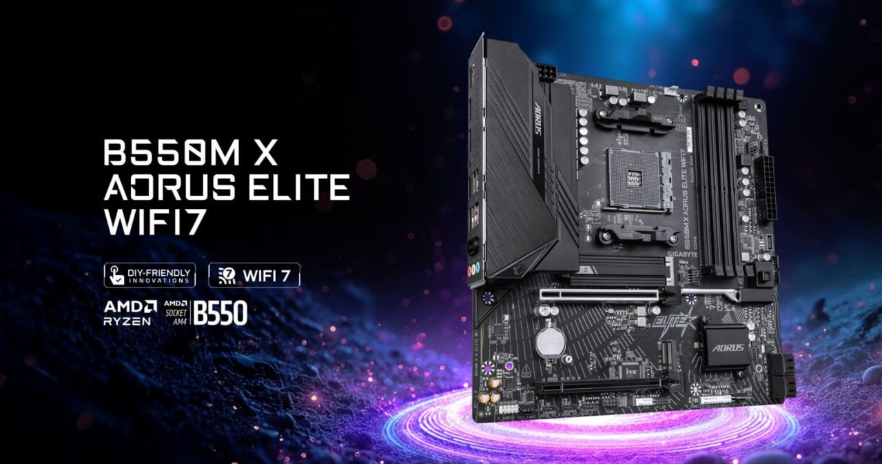 GIGABYTE анонсировала новые платы на AM4