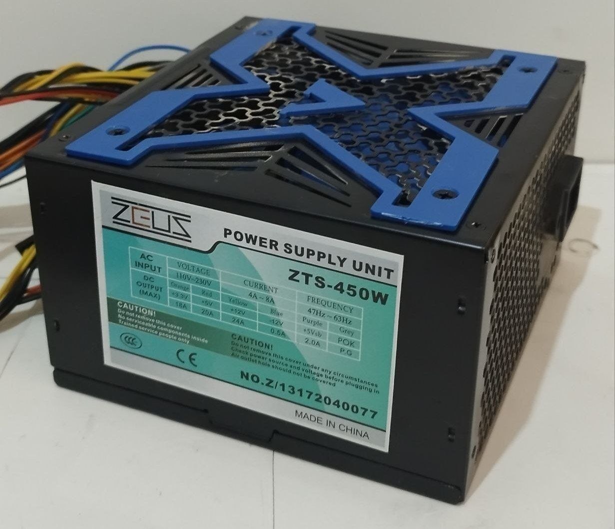 450W + 6 pin blok pitanylar — yangi