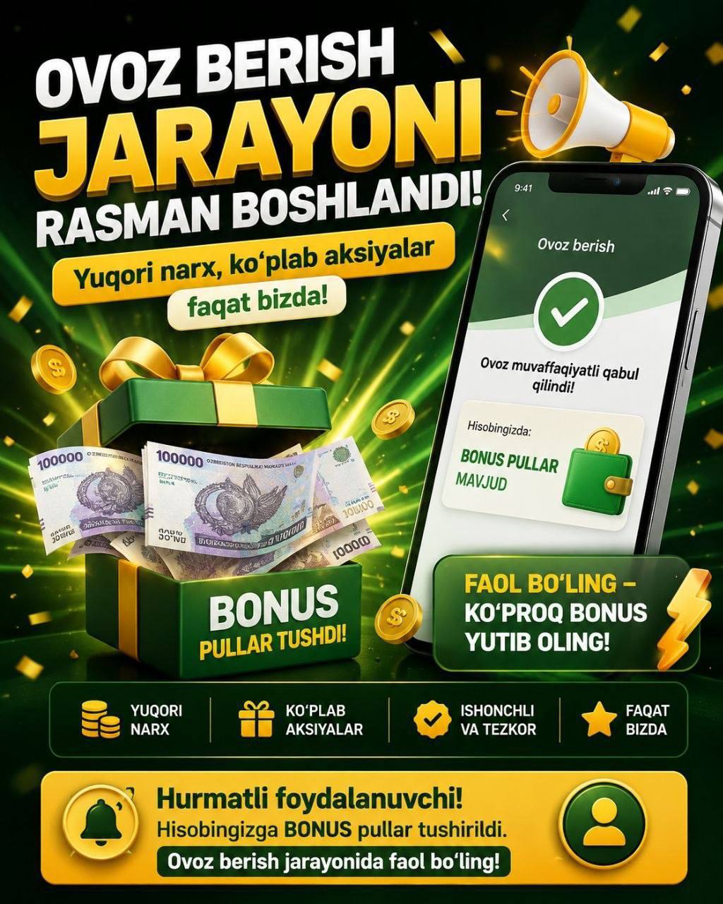 OPEN BUDGET ISHONCH JAMOASI