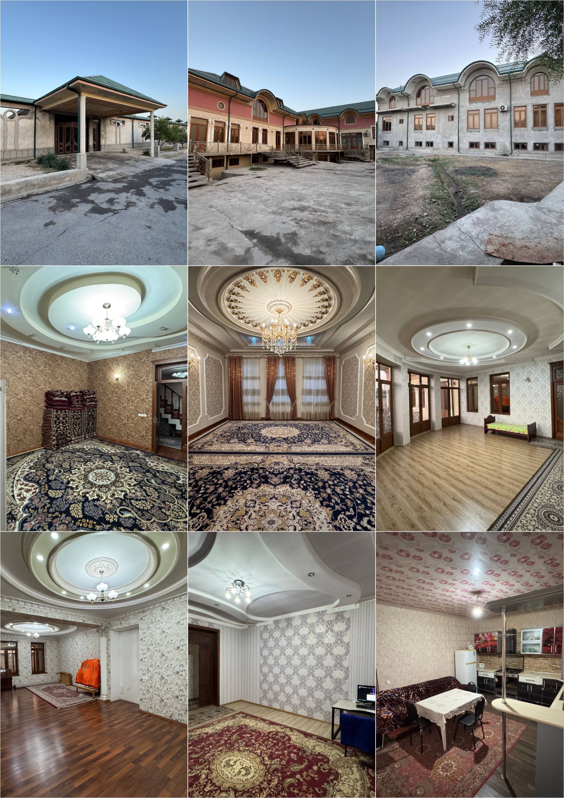 28.5 sotihli 12 xonali hovli — barcha qulayliklar