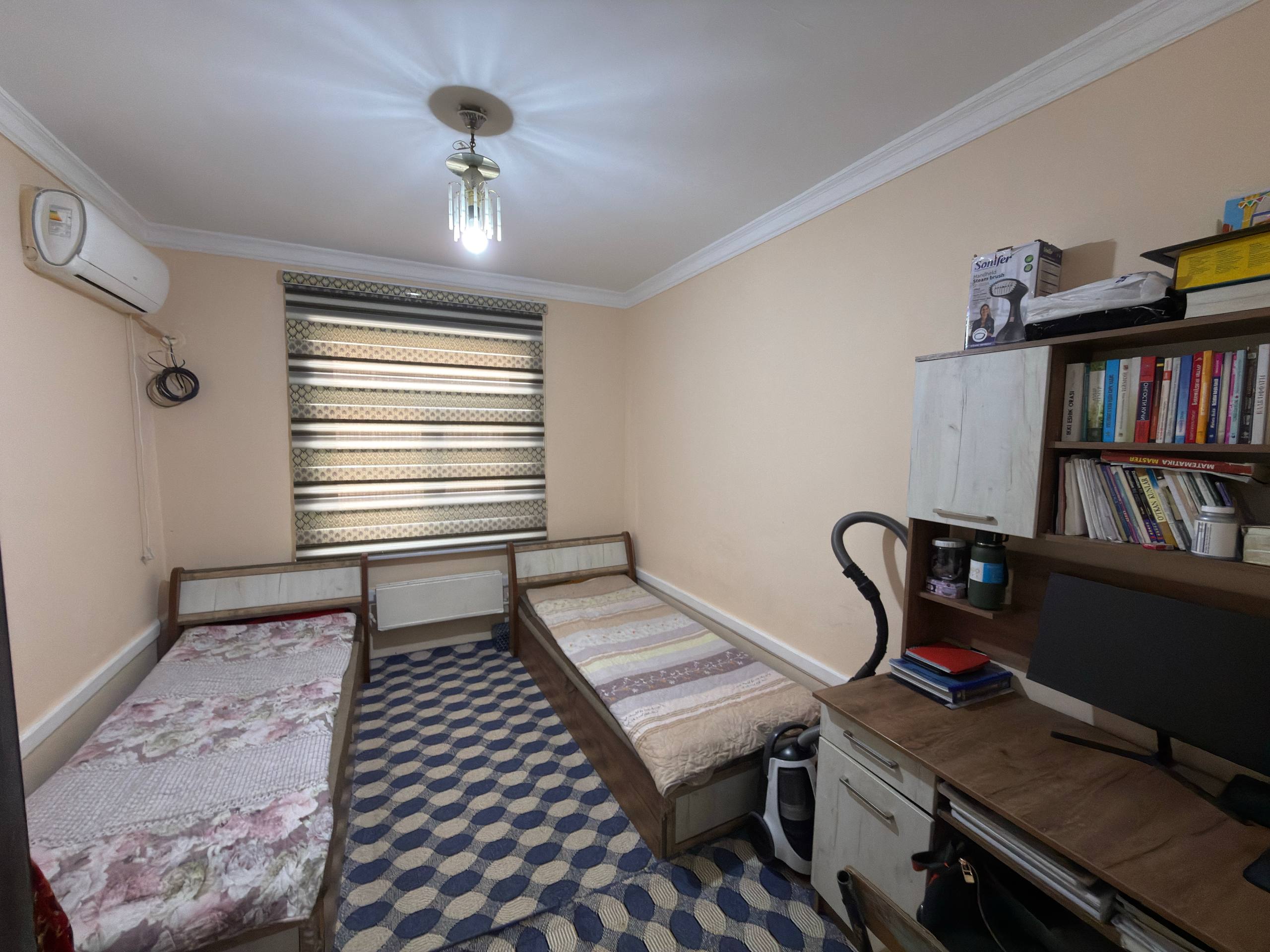 2 xonali keng kvartira — katta balkonli