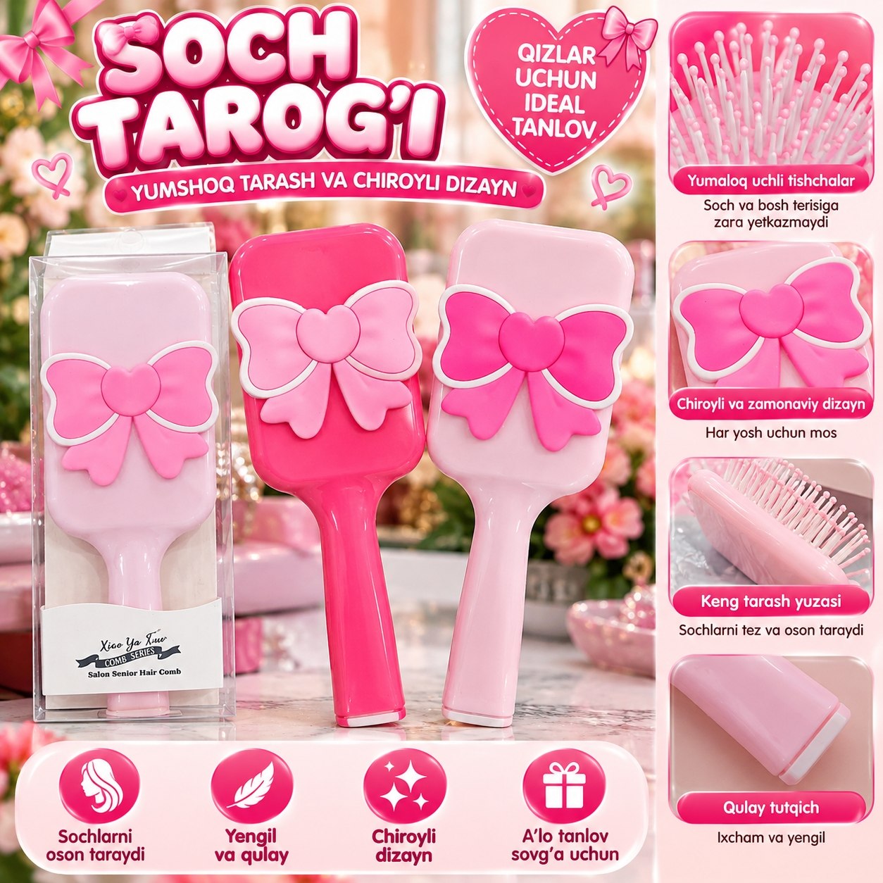 Bantik bezakli soch tarog‘i