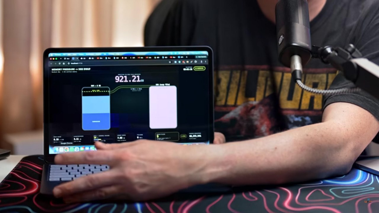 MacBook Neo быстро расходует ресурс SSD