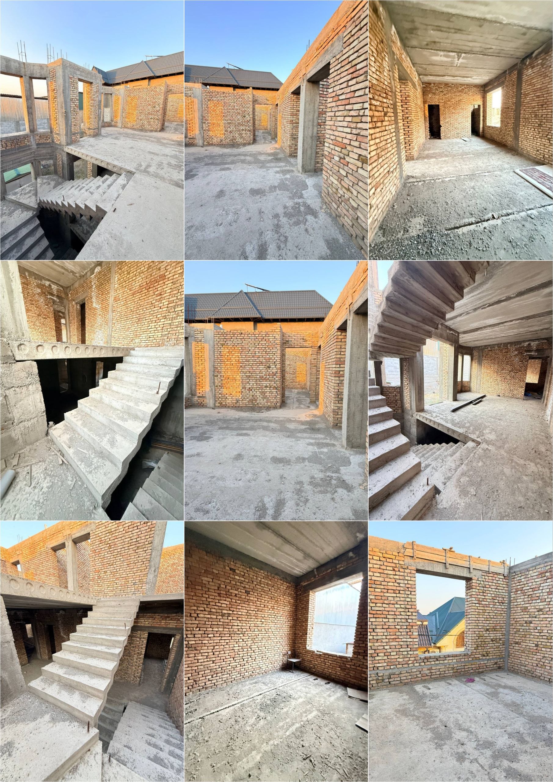3 qavatli hovli — 10 xona, 4 sotih