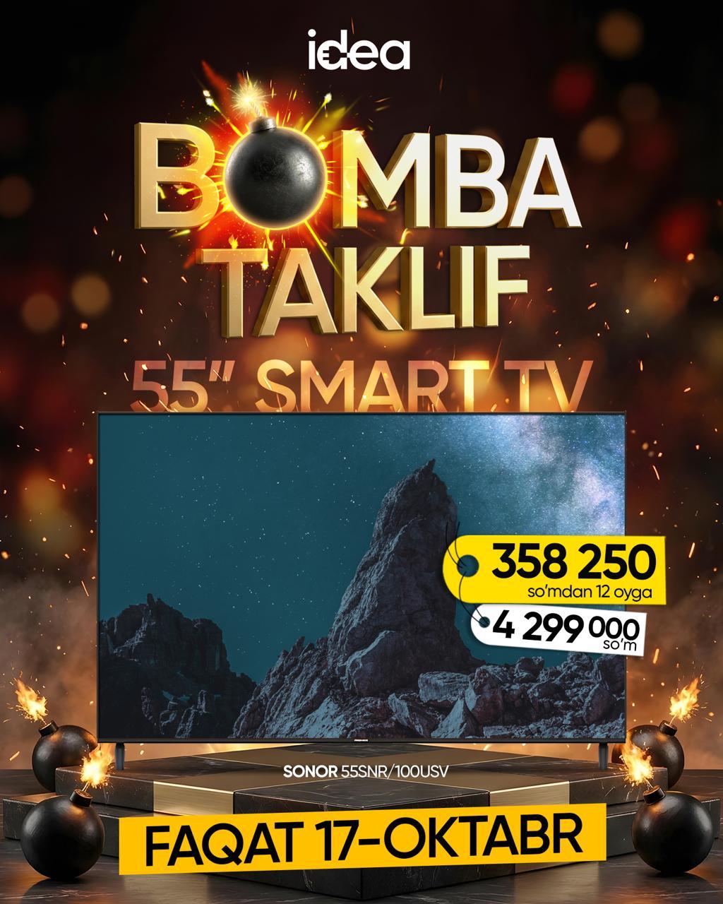 Ko'z tegmasin KATTA Televizorlar ham bugun zo'r