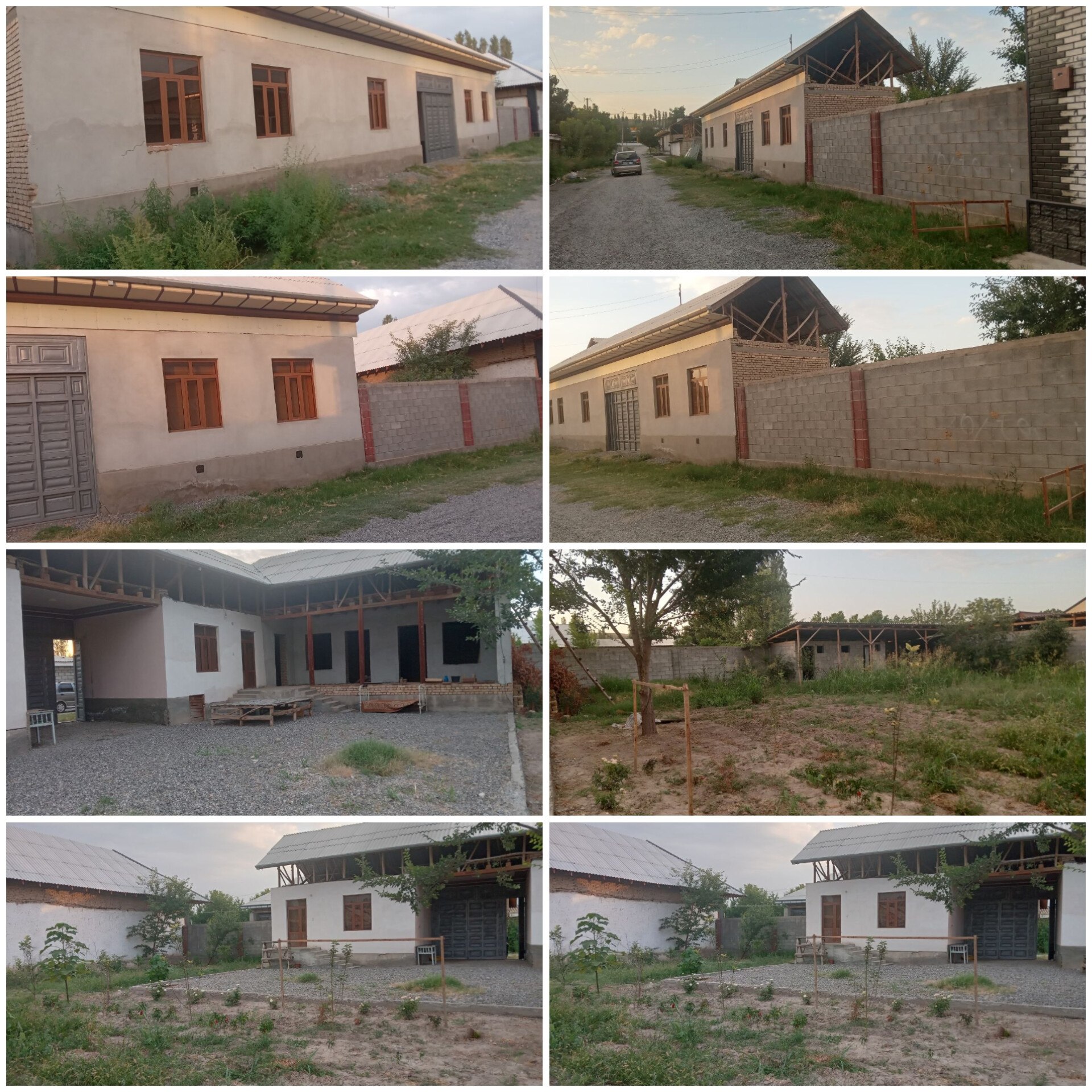 5 xonali hovli — 10 sotih, gaz, suv, svet