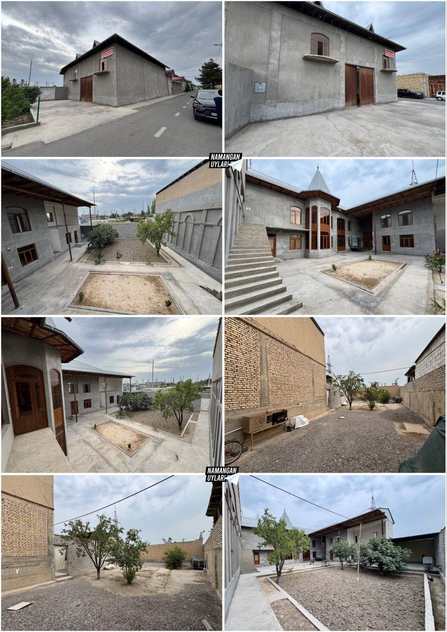 7.75 sotixli 9 xonali hovli — qulay joylashuv