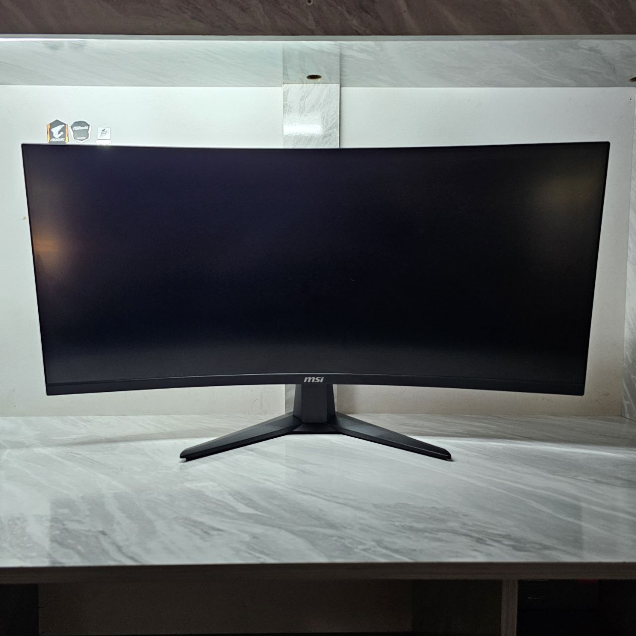 MSI MAG 346CQ CURVED 3440×1440 UWQHD 180Hz — ideal holat
