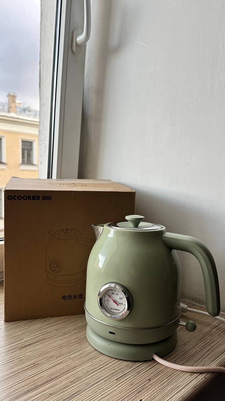 Электрический ретро чайник Xiaomi Qcooker