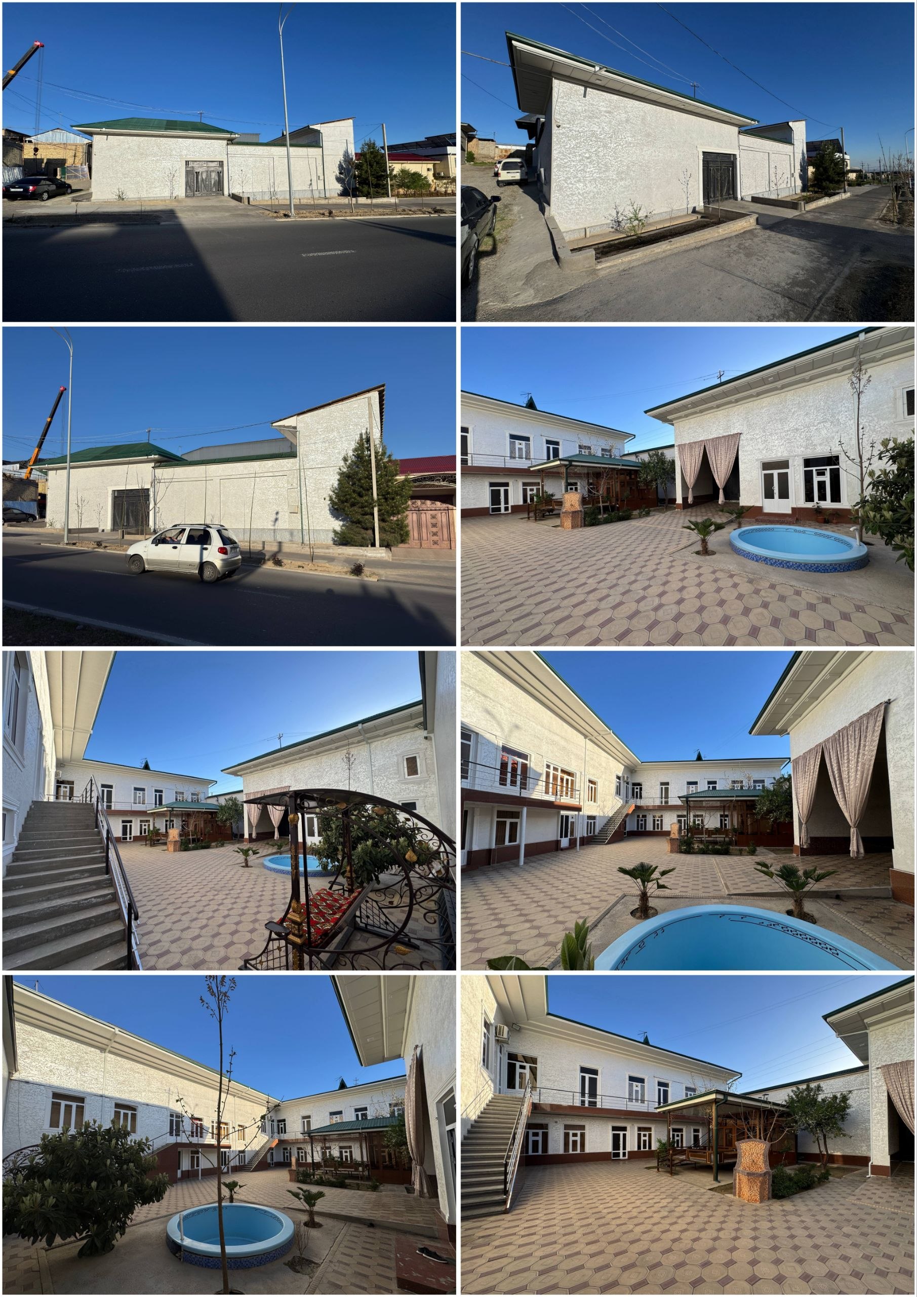 15 xonali hovli — barcha qulayliklar bilan