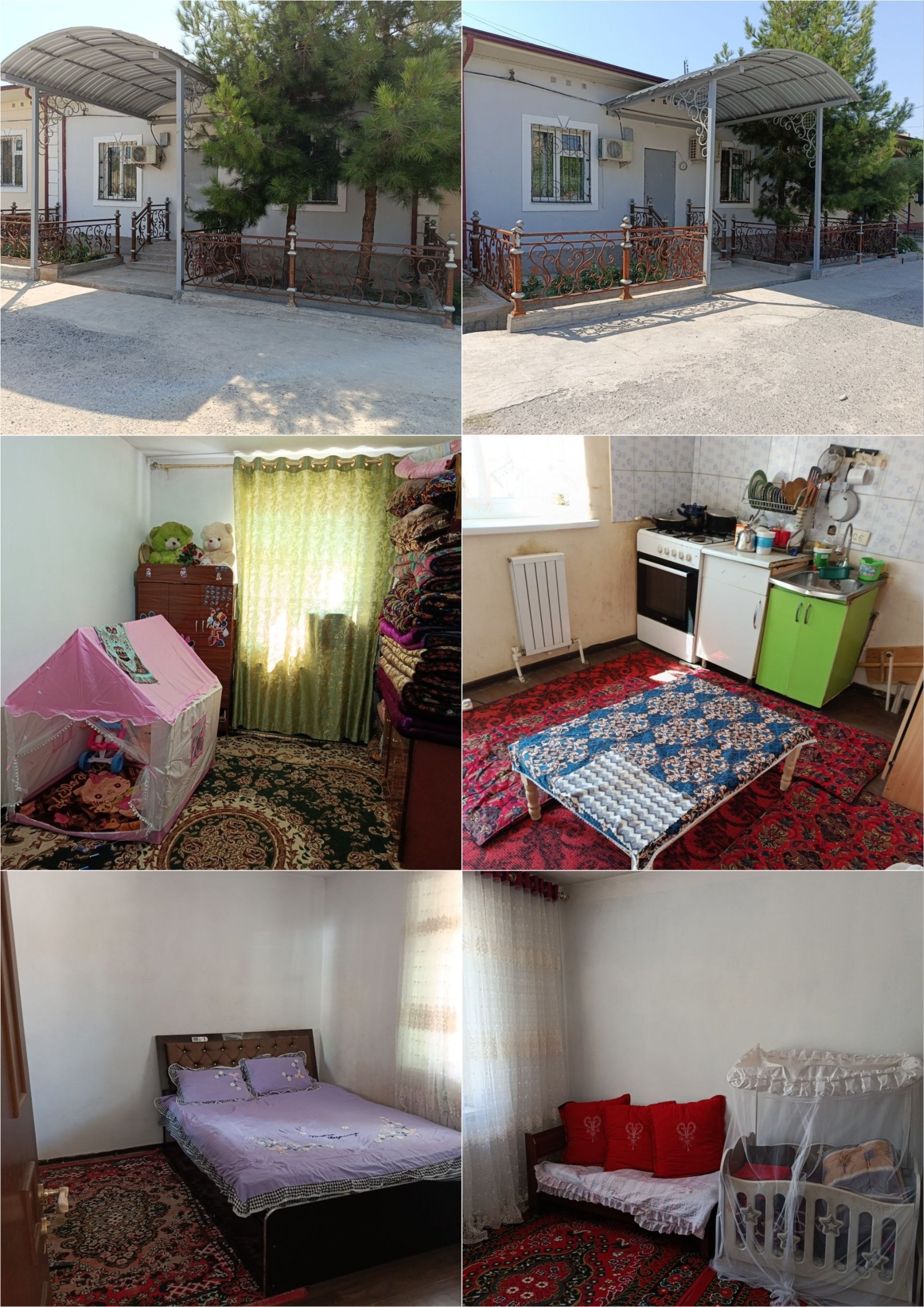 3 xonali kottej — tayyor ijara, gaz bor
