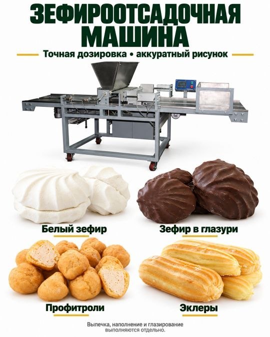Avtomatik zefir mashinasi — yuqori sifatli