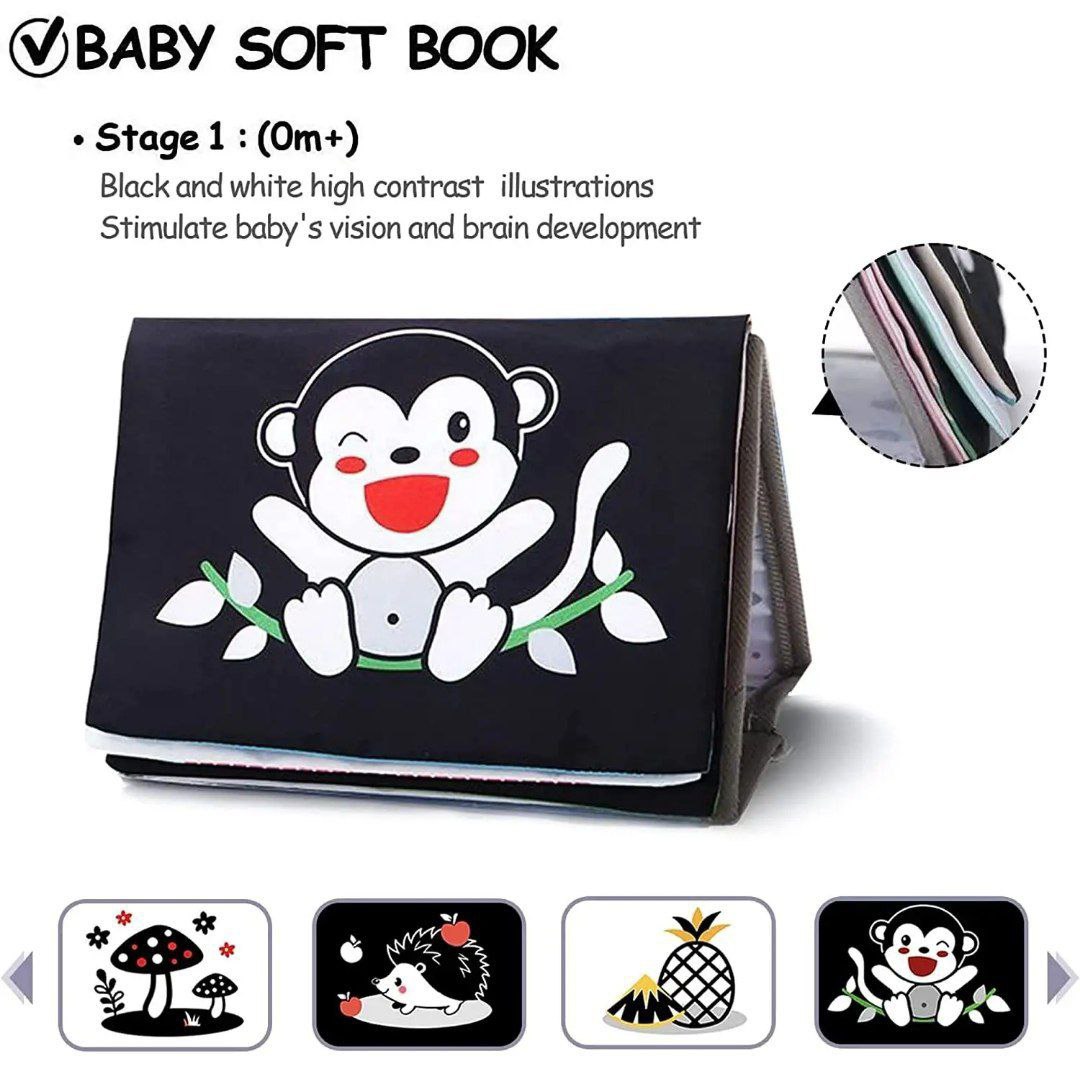 Kichkintoylar uchun ikki tomonlama soft book